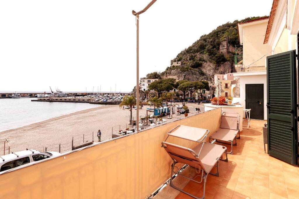Casa Del Pozzo Sulla Spiaggia Cetara Eksteriør bilde